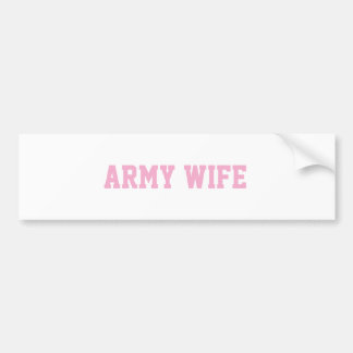 Adesivo Para Carro Army wife sticker