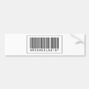 Adesivo Para Carro Arqueólogo do código de barras