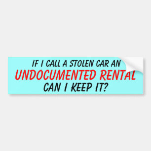 Adesivo Para Carro Arrendamento indocumentado