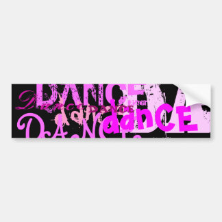 Adesivo Para Carro Arte da dança no rosa
