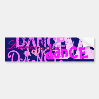 Adesivo Para Carro Arte da dança no rosa