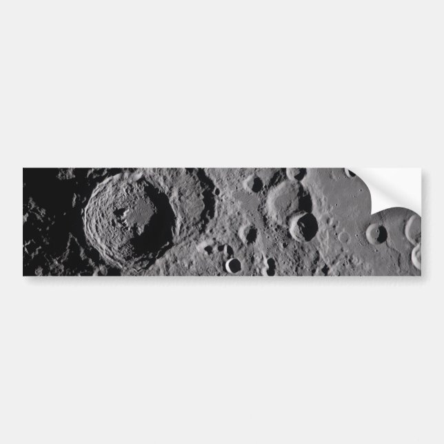 Adesivo Para Carro Artemis II Lunar Craters (Frente)