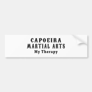 Adesivo Para Carro Artes marciais de Capoeira minha terapia