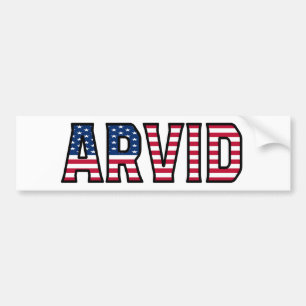 Adesivo Para Carro Arvid Name Vorname USA Aufkleber Sticker Auto
