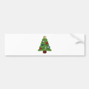 Adesivo Para Carro árvore de natal emoji
