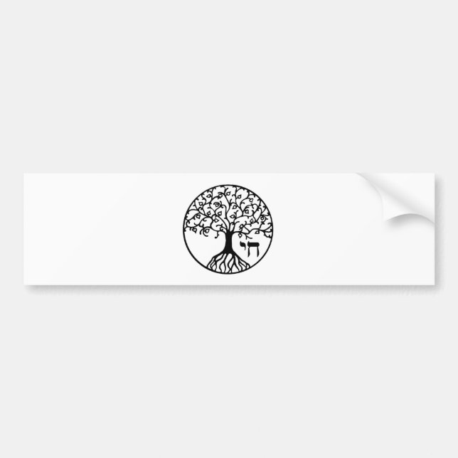 Adesivo Para Carro ÁRVORE de VIDA - Sefirah (Frente)