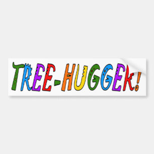 ADESIVO PARA CARRO ÁRVORE HUGGER BUMPER STICKER