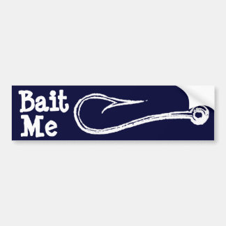 Adesivo Para Carro Atraia-me gancho de pesca Bumpersticker