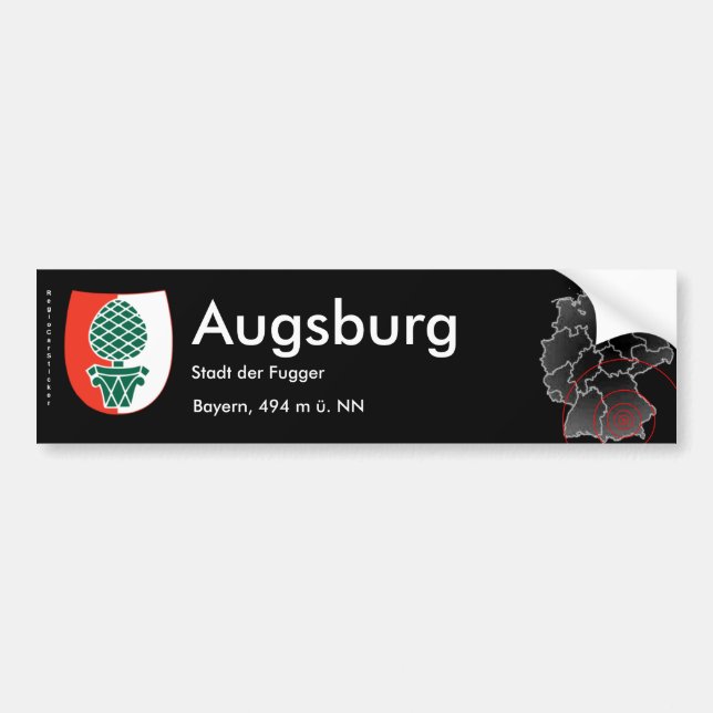 Adesivo Para Carro Augsburg 2 (Frente)