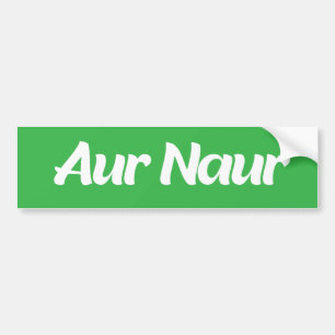 Adesivo Para Carro Aur Naur Sticker para Hidrofrasco, pára-choque eng