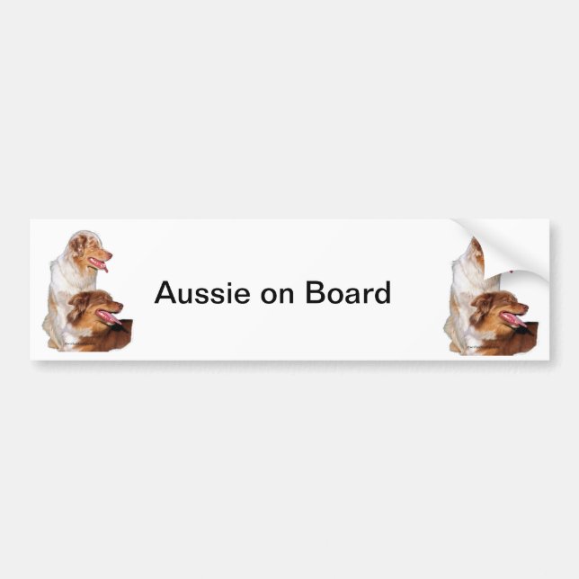 Adesivo Para Carro australiano (Frente)