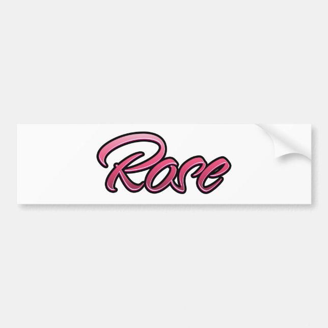 Adesivo Para Carro Autoadesivo rosa-esmaecido rosa (Frente)