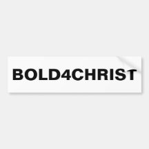 Autocolante "Bold4-Cristo"