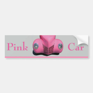 Adesivo Para Carro Autocolante cor-de-rosa