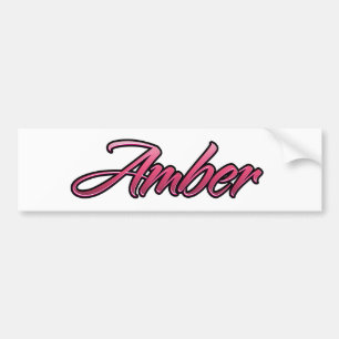 Adesivo Para Carro Autocolante cor-de-rosa âmbar