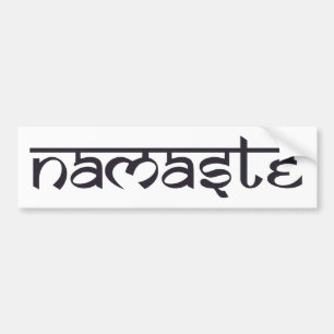 Adesivo Para Carro Autocolante de Bumper de Namaste