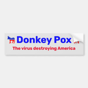 Adesivo Para Carro Autocolante de Pox Donkey
