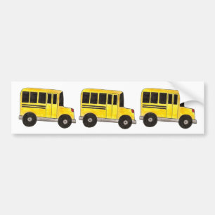 Adesivo Para Carro Autocolante de Presente de Barramento Colar Amarel