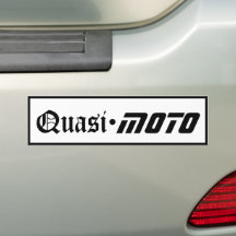 Autocolante do Bumper QuasiMOTO