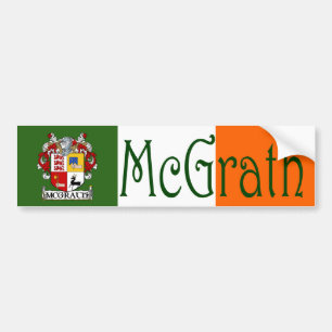 Adesivo Para Carro Autocolante do Casaco de Braços McGrath