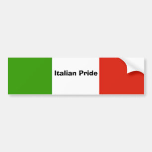 Adesivo Para Carro Autocolante do Orgulho Italiano