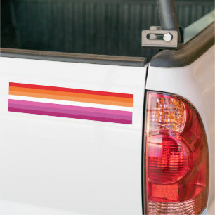 Adesivo Para Carro Autocolante do Orgulho Lésbico
