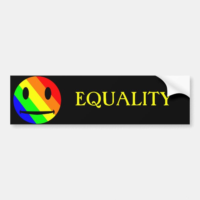 Adesivo Para Carro Autocolante EQUALITY (Frente)