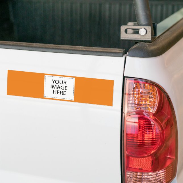 Adesivo Para Carro Autocolante laranja #BumperSticker (No caminhão)