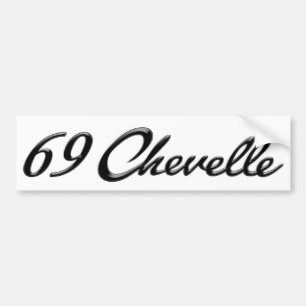 Adesivo Para Carro Autocolante no vidro traseiro 1969 de Chevelle