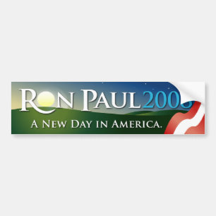 Adesivo Para Carro Autocolante no vidro traseiro 2008 de Ron Paul