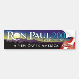 Adesivo Para Carro Autocolante no vidro traseiro 2008 de Ron Paul