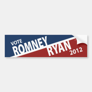 Adesivo Para Carro Autocolante no vidro traseiro 2012 de Mitt Romney
