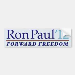Adesivo Para Carro Autocolante no vidro traseiro 2012 de Ron Paul