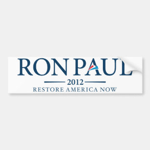 Adesivo Para Carro Autocolante no vidro traseiro 2012 de Ron Paul