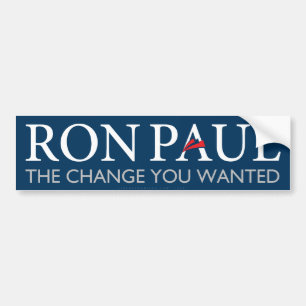 Adesivo Para Carro Autocolante no vidro traseiro 2012 de Ron Paul