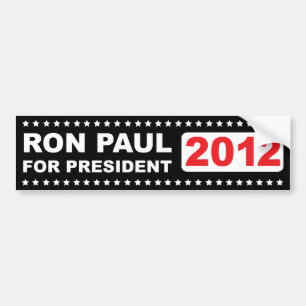 Adesivo Para Carro Autocolante no vidro traseiro 2012 de Ron Paul