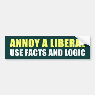 Adesivo Para Carro Autocolante no vidro traseiro Anti-Liberal