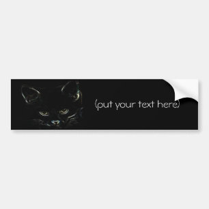 Adesivo Para Carro Autocolante no vidro traseiro bonito do gatinho