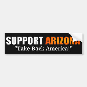 Adesivo Para Carro Autocolante no vidro traseiro da arizona do apoio