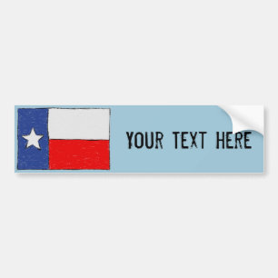Adesivo Para Carro Autocolante no vidro traseiro da bandeira de Texas