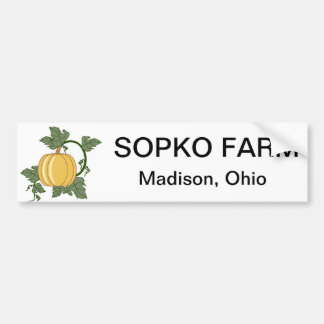Adesivo Para Carro autocolante no vidro traseiro da fazenda do sopko