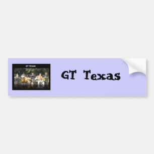 Adesivo Para Carro Autocolante no vidro traseiro da GT Texas