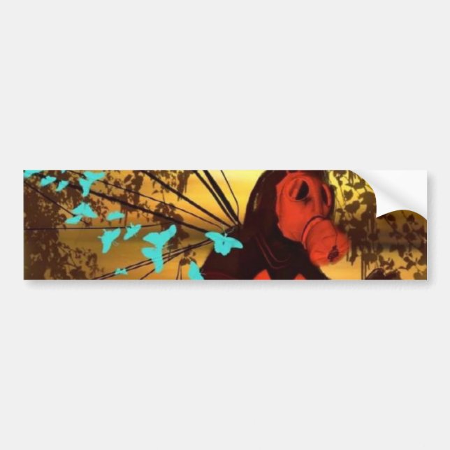 Adesivo Para Carro Autocolante no vidro traseiro da guerra (Frente)