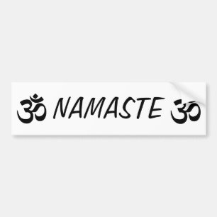 Adesivo Para Carro Autocolante no vidro traseiro da IOGA de Namaste