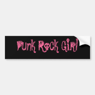 Adesivo Para Carro Autocolante no vidro traseiro da menina do punk