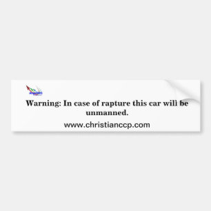 Adesivo Para Carro Autocolante no vidro traseiro da mensagem do CCP