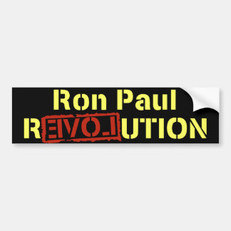 Adesivo Para Carro Autocolante no vidro traseiro da revolução de Ron