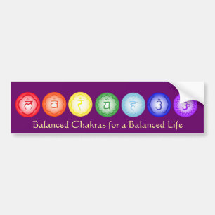 Adesivo Para Carro Autocolante no vidro traseiro de 7 Chakras