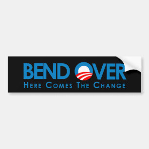 Adesivo Para Carro Autocolante no vidro traseiro de Anti-Obama