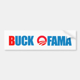 Adesivo Para Carro Autocolante no vidro traseiro de Anti-Obama: